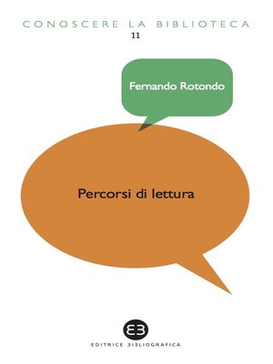 cover image of Percorsi di lettura